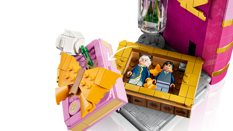 LEGO Glinda & Elphaba Bookends 1327 piece set, UK version