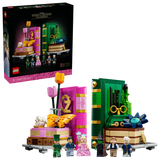 LEGO Glinda & Elphaba Bookends 1327 piece set, UK version