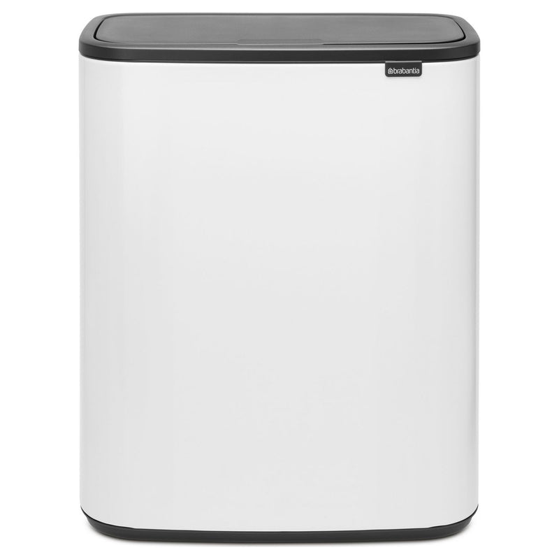 Brabantia Bo touch top bin white 60L - British product