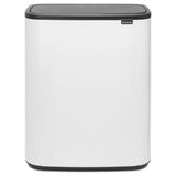 Brabantia Bo touch top bin white 60L - British product