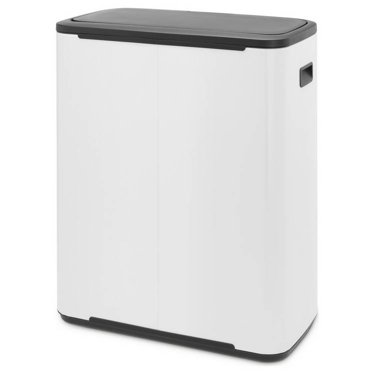 Brabantia Bo touch top bin white 60L - British product