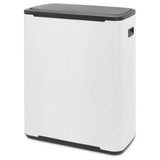 Brabantia Bo touch top bin white 60L - British product
