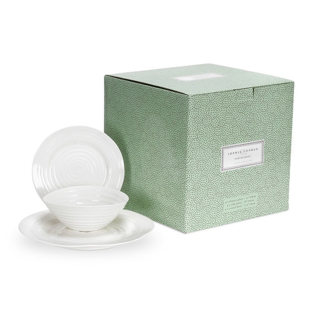 Sophie Conran White Porcelain Dinner Set   12 per pack GOODS M&S   