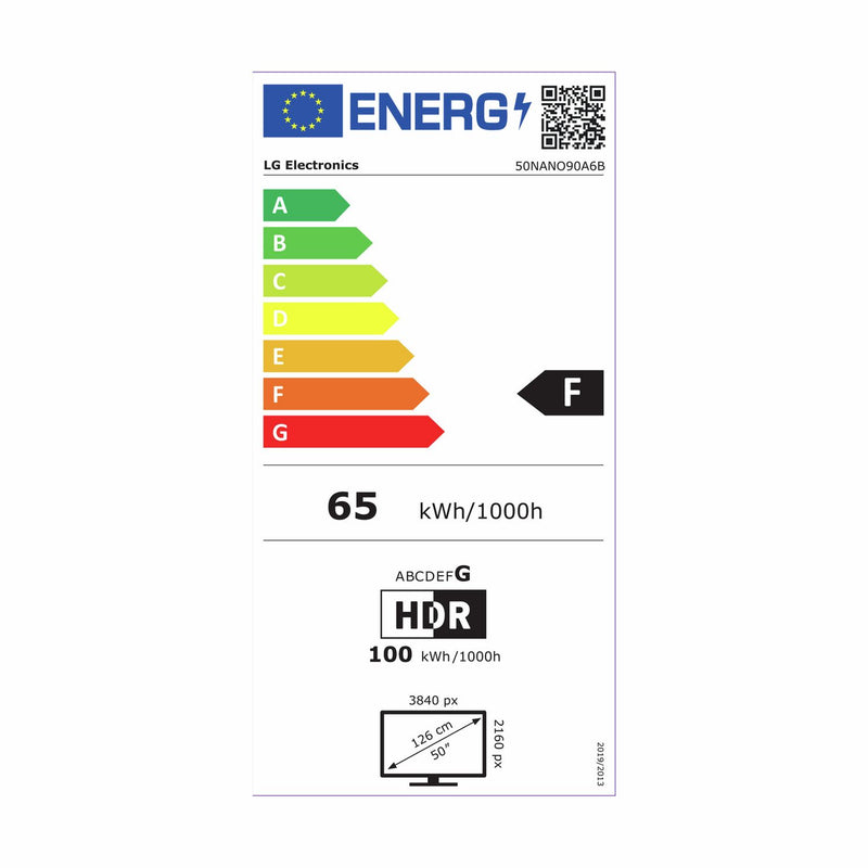 LG 50NANO90A6B Smart 4K TV 50 inch (British brand)