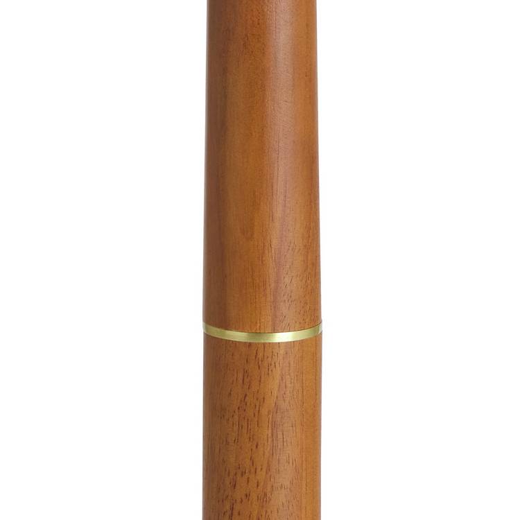 Habitat floor lamp walnut and brass imported from the UK