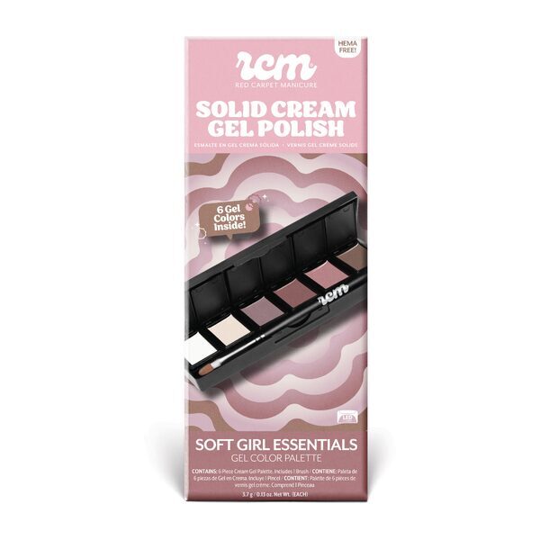 RCM Soft Girl Essentials cream gel palette - British product