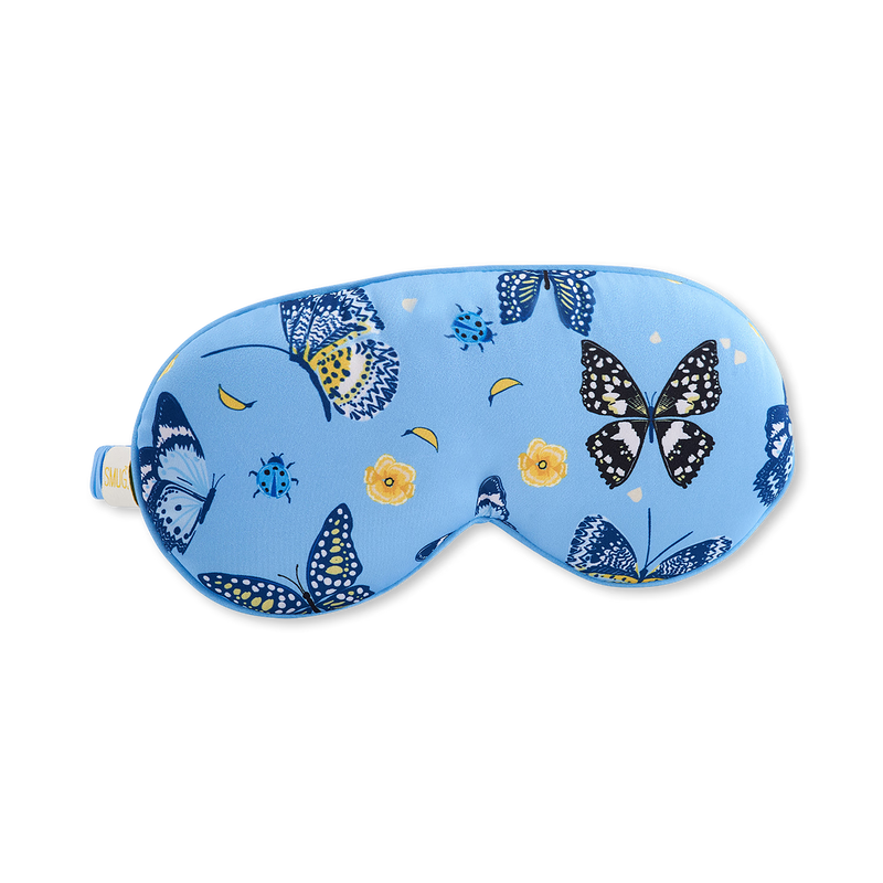 Smug Cloud padded butterfly sleep mask (British brand)
