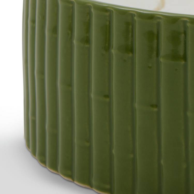 Habitat Morris & Co. ceramic candle leather and patchouli 20cm - British product