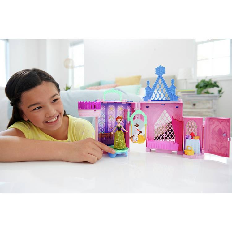 Disney Frozen Anna's Arendelle Castle playset with doll and Olaf (British brand)