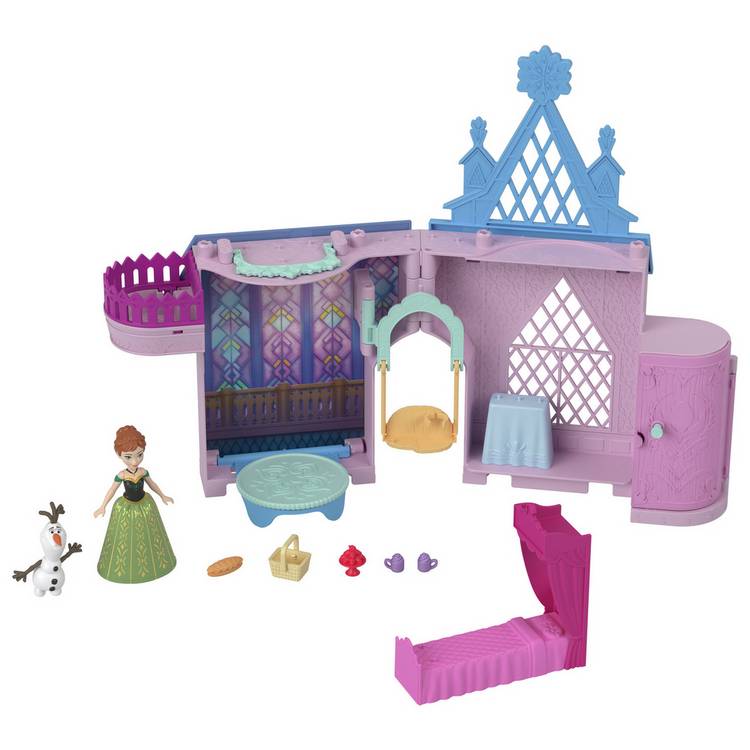 Disney Frozen Anna's Arendelle Castle playset with doll and Olaf (British brand)