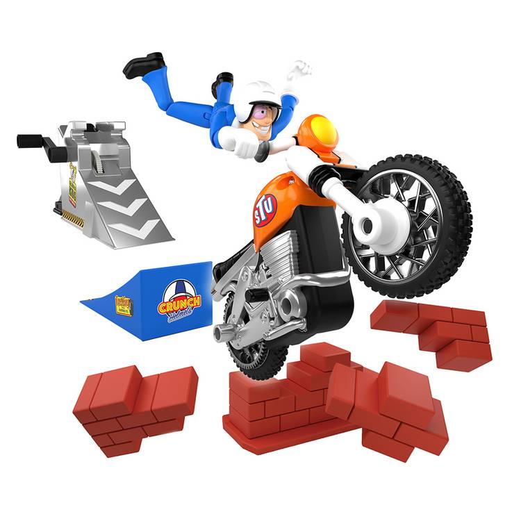 Stuntman Stu stunt bike playset Nitro Boost, imported from the UK