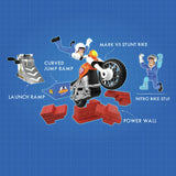 Stuntman Stu stunt bike playset Nitro Boost, imported from the UK