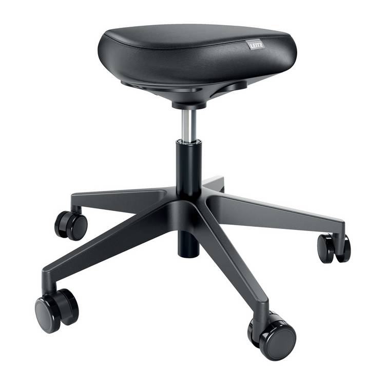 Leitz ergonomic sit stool faux leather - British product