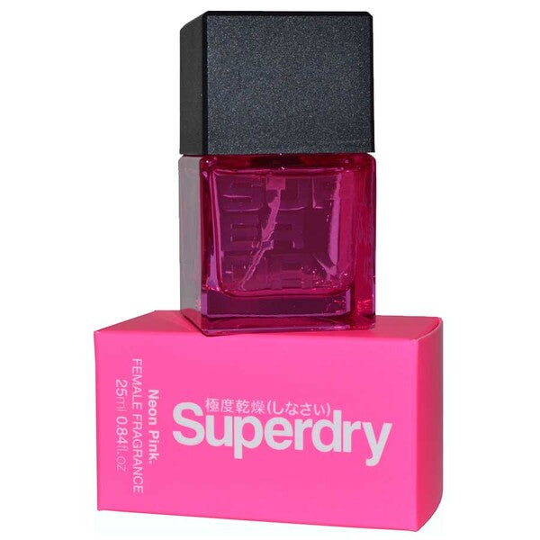 Superdry Neon Pink cologne spray 25ml, UK version