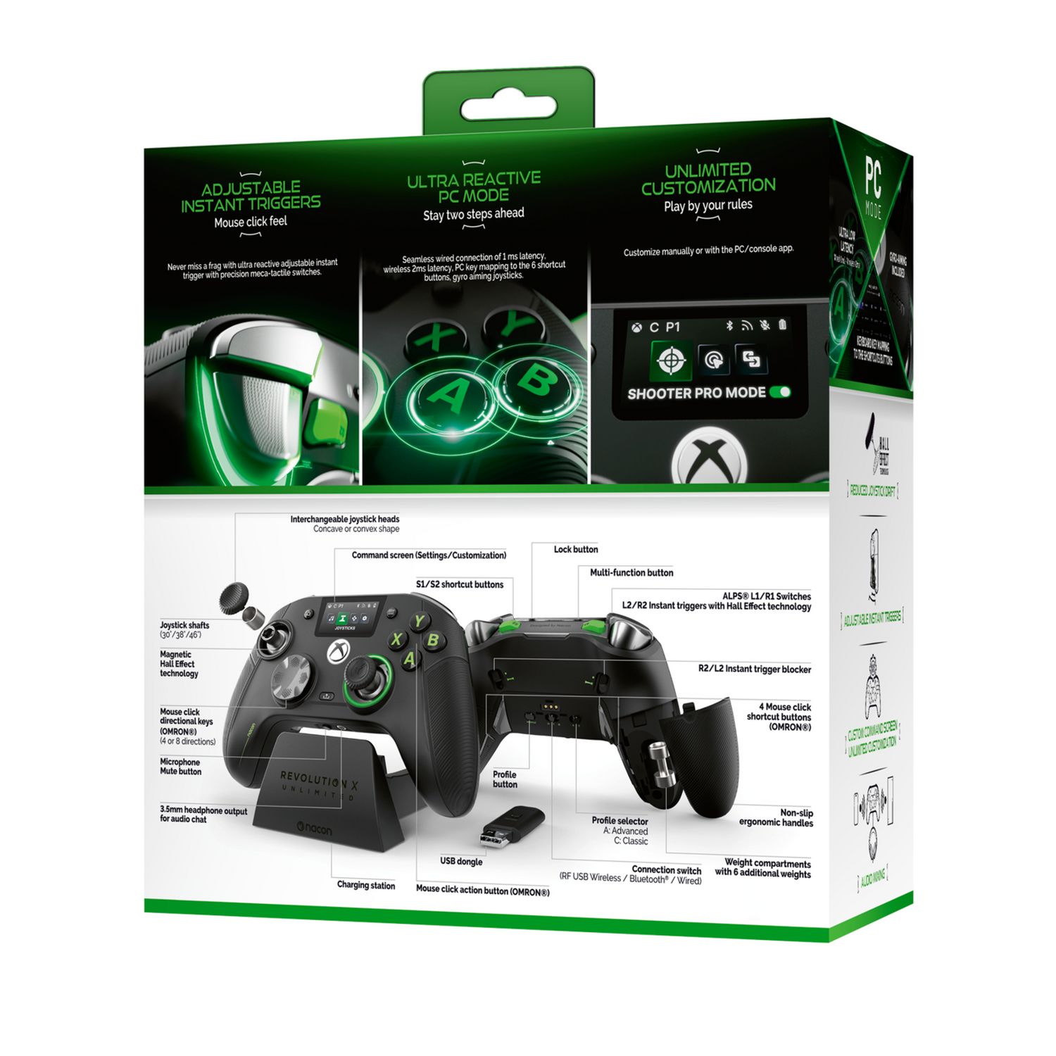 Nacon Revolution X Unlimited wireless controller - British product
