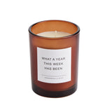 Argos Home amberwood musk scented candle 40-hour burn (British brand)