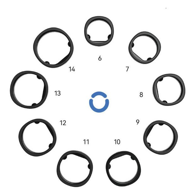 RingConn Gen 2 Smart Ring Sizing Kit, imported from the UK