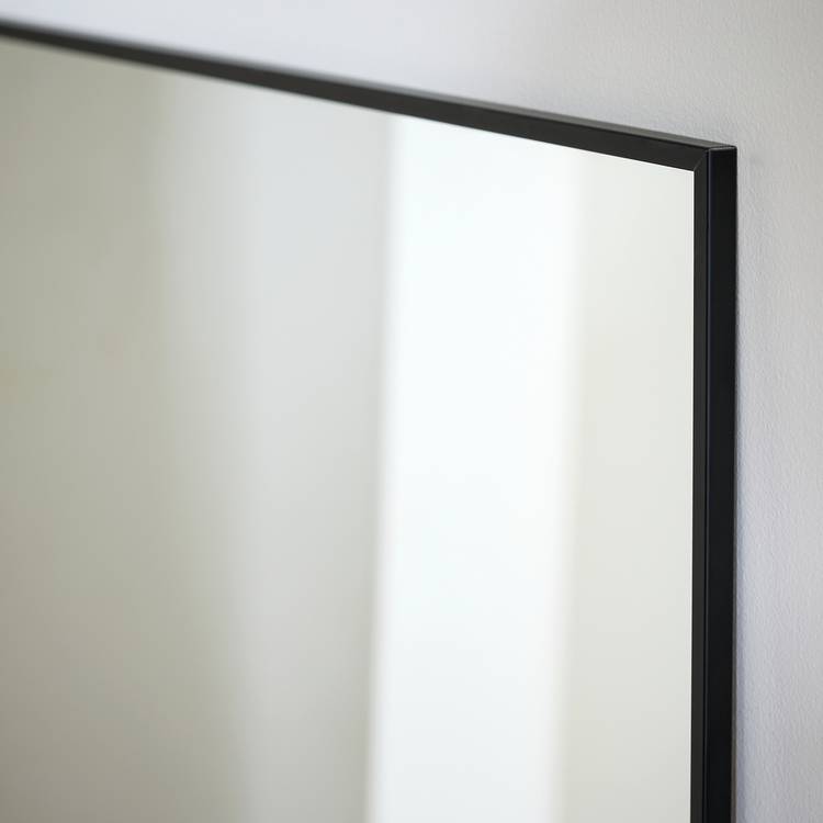 Habitat black full length wall mirror 150x50cm, imported from the UK