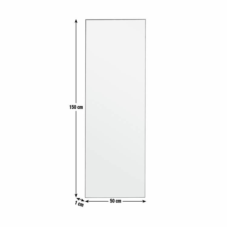 Habitat black full length wall mirror 150x50cm, imported from the UK