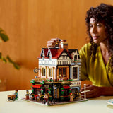 LEGO Icons Tudor Corner building set 10350, imported from the UK