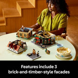 LEGO Icons Tudor Corner building set 10350, imported from the UK