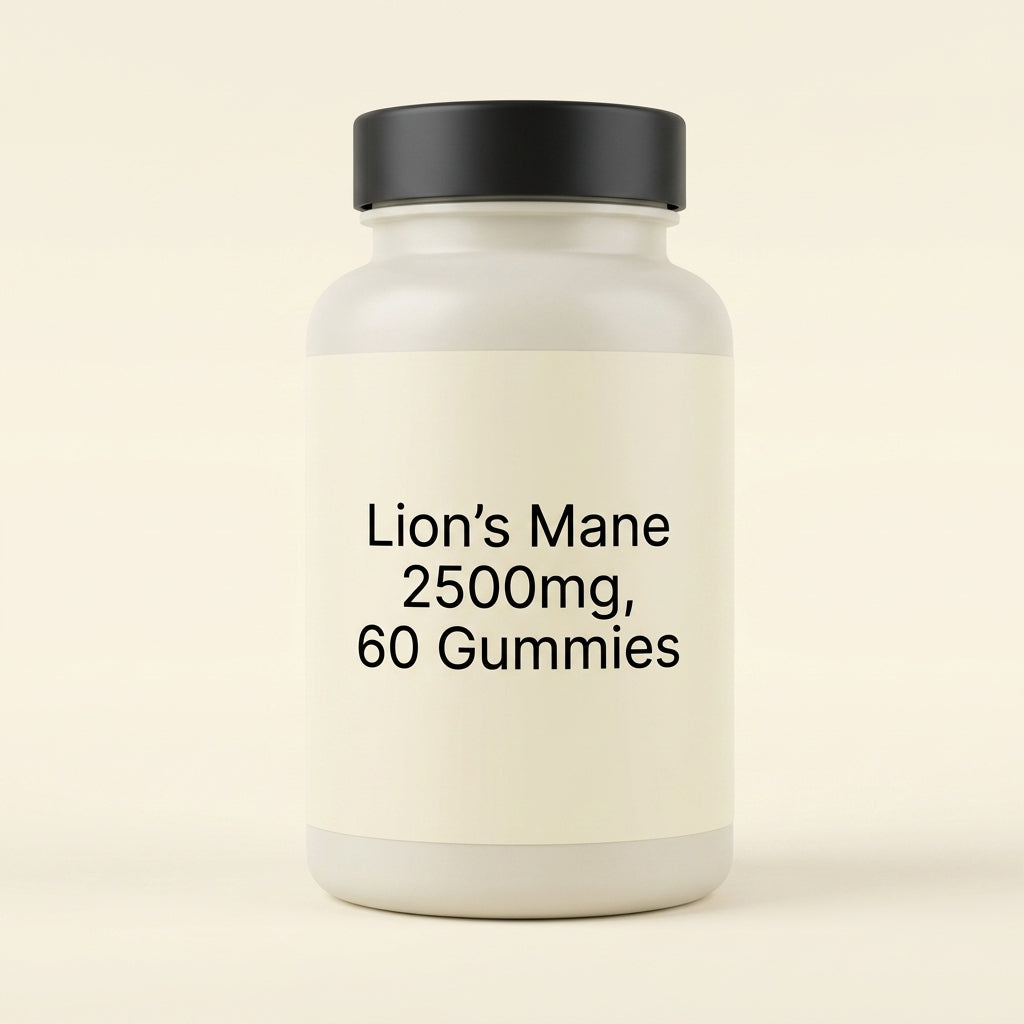 Holland & Barrett Lion's Mane gummies 2500mg 60 count - British product