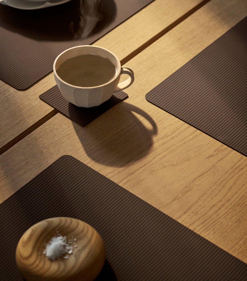 LIND DNA Square Corduroy Coasters Set of 4, UK version