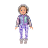 DesignAfriend winter snuggle doll outfit 18 inch (British brand)