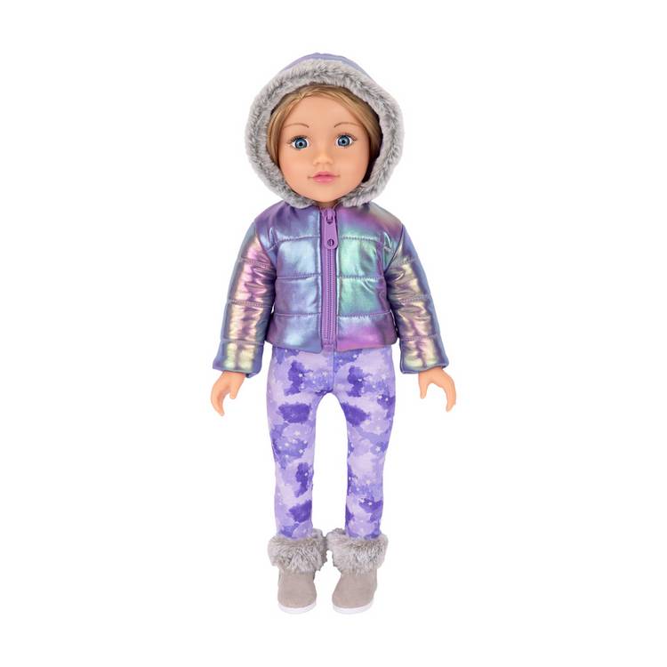 DesignAfriend winter snuggle doll outfit 18 inch (British brand)