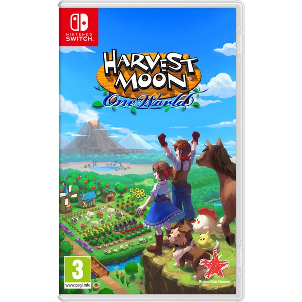 Harvest Moon game One World for Nintendo Switch, UK version