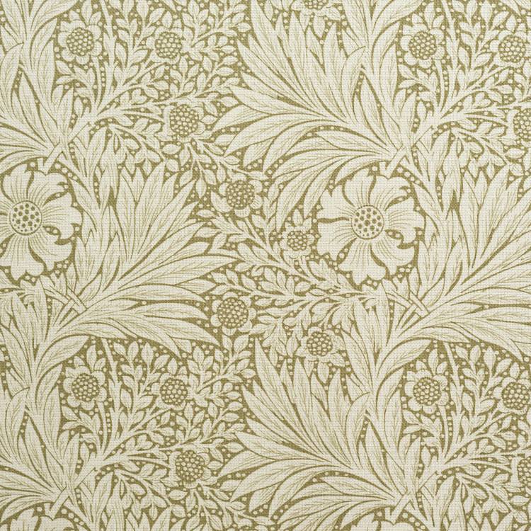 Habitat Morris Co green floral curtains 117x137cm (British brand)