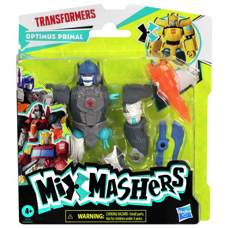 Transformers Mixmashers Optimus Primal action figure 20.3cm, imported from the UK
