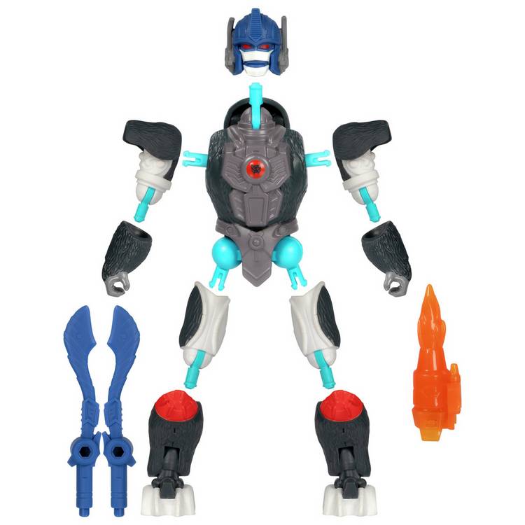 Transformers Mixmashers Optimus Primal action figure 20.3cm, imported from the UK