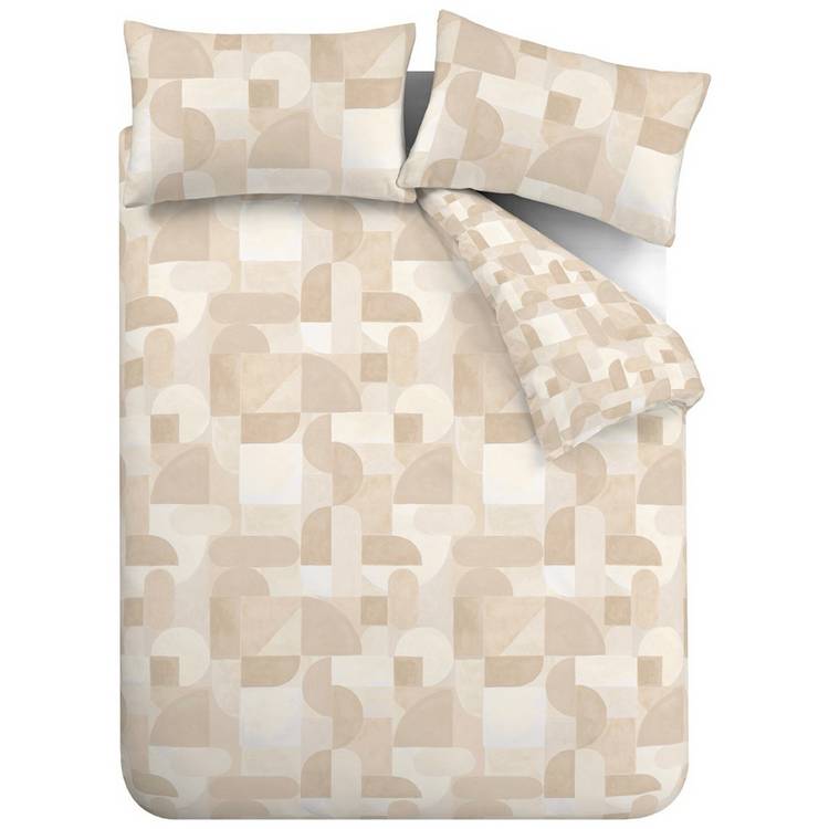 Catherine Lansfield geometric bedding set double, UK version