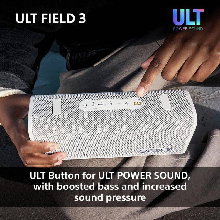 Sony ULT Field 3 portable Bluetooth speaker - British product