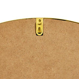 Habitat yellow round wall mirror 60cm, imported from the UK