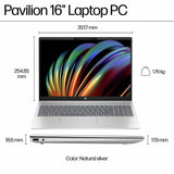 HP Pavilion 16 laptop Intel Core Ultra 7 16GB 1TB Silver (British brand)