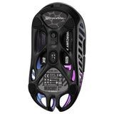 GravaStar Mercury X Pro wireless gaming mouse in silver (British brand)