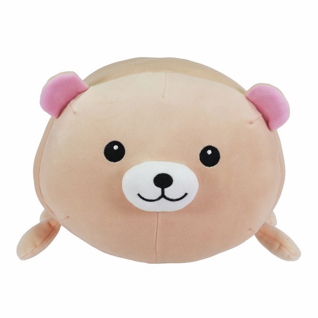 Smuzzies Bear squishy soft toy with soft fur, UK version