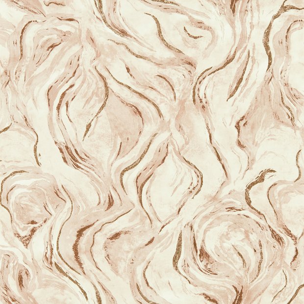 Clarke & Clarke Lavico Blush wallpaper, imported from the UK