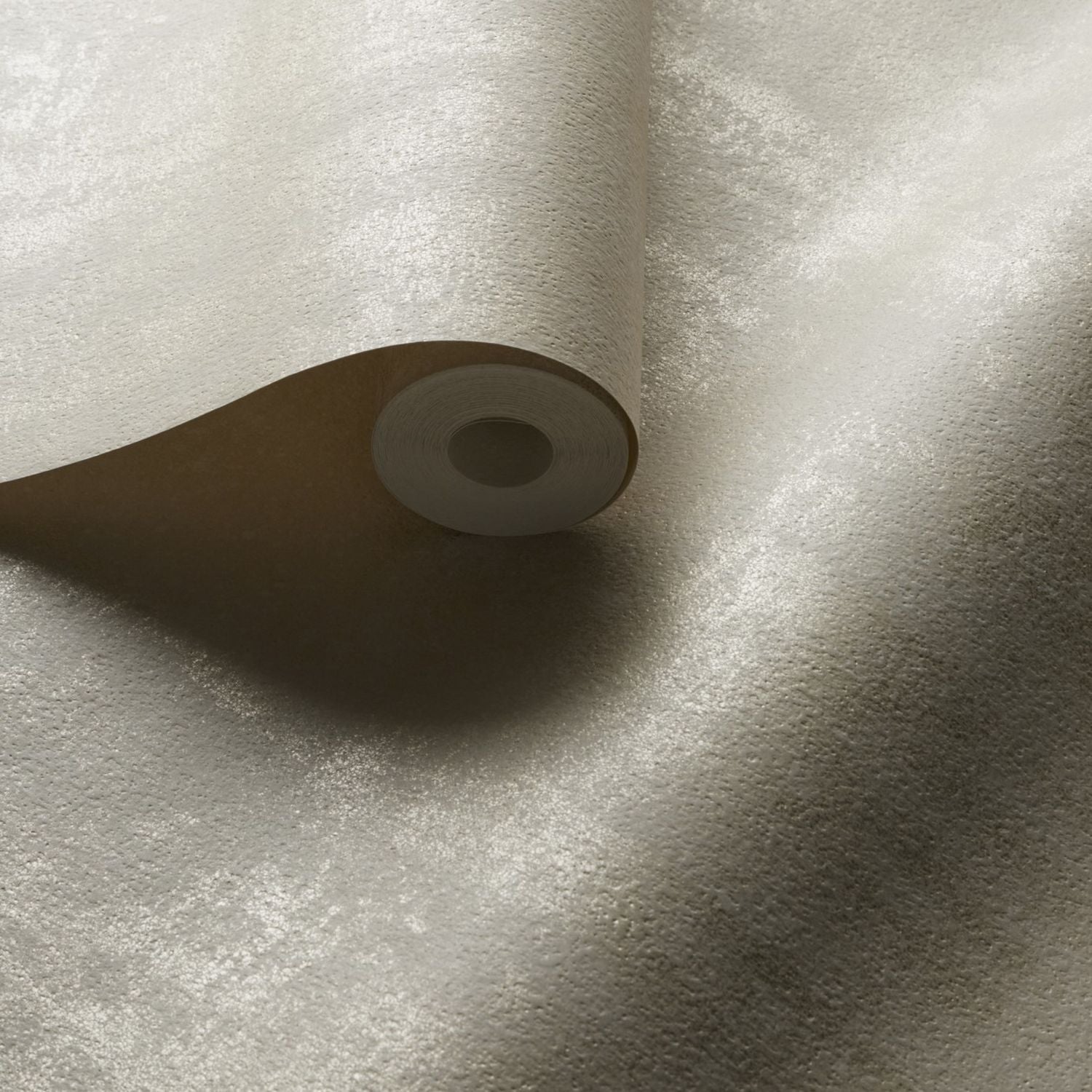 Clarke & Clarke Sontuoso Pebble Cream Wallpaper, imported from the UK