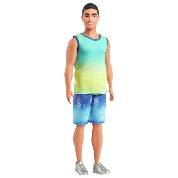 Barbie Ken doll wearing ombre tank 32cm - British product