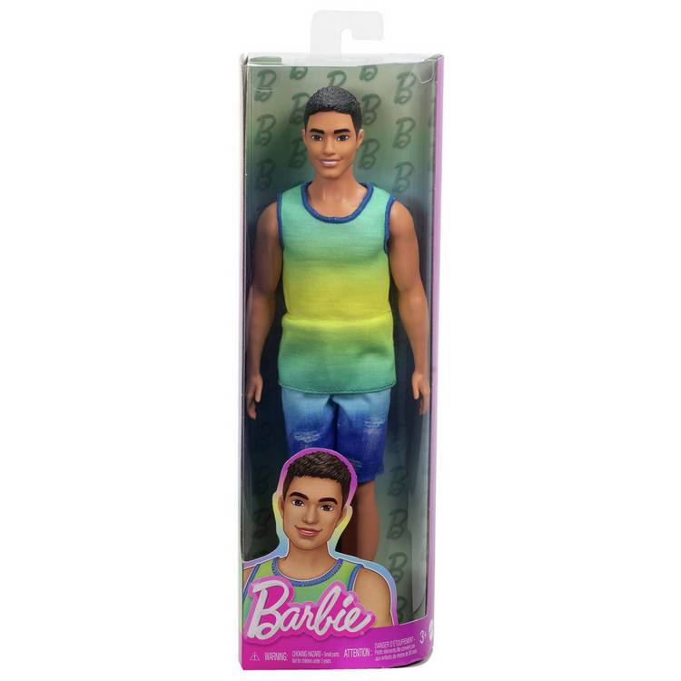 Barbie Ken doll wearing ombre tank 32cm - British product