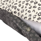 Argos Home leopard print grey bedding set single (British brand)