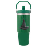 Wicked stainless steel green handle cup 900ml, imported from the UK