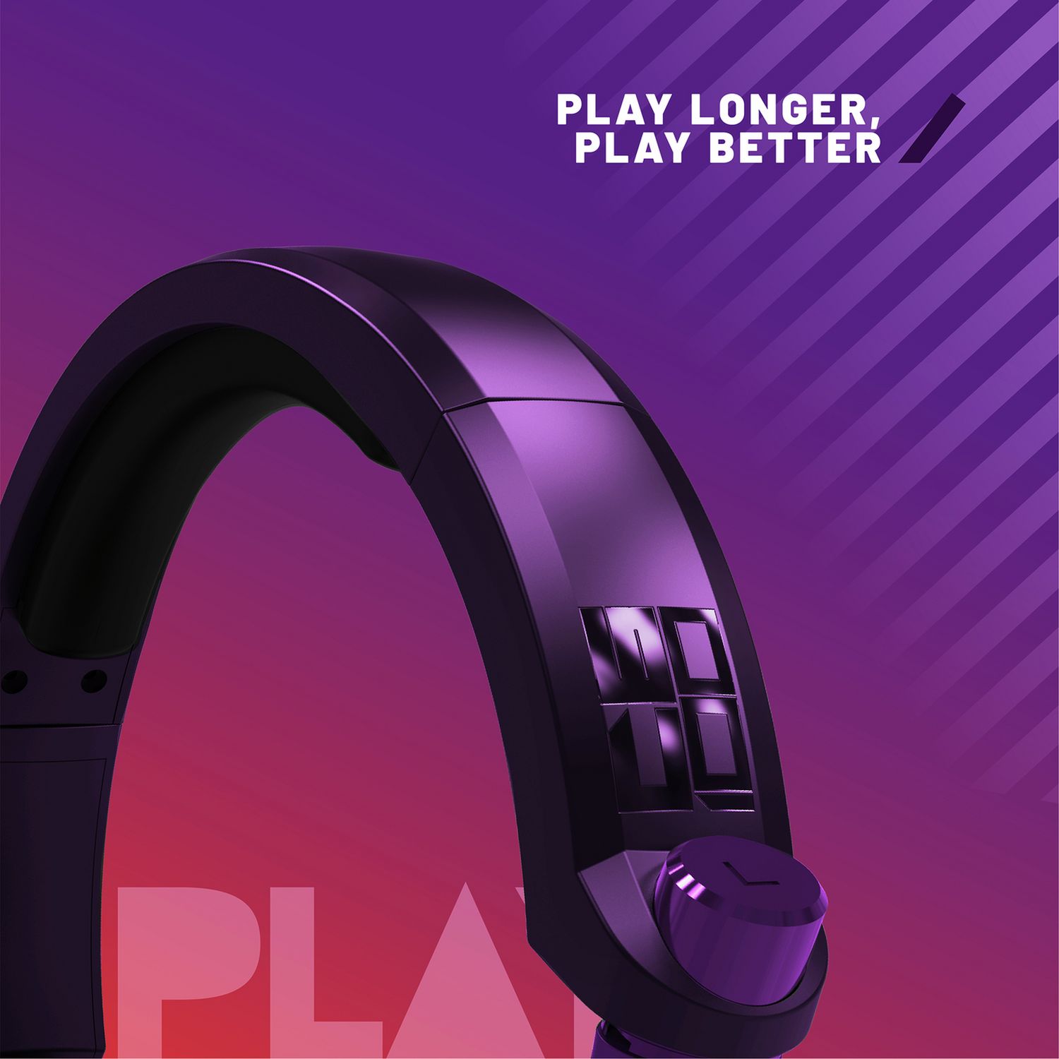 STEALTH C6-100 gaming headset red and purple over-ear (British brand)