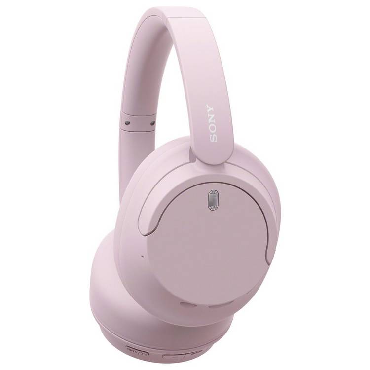 Sony WH-CH720N over-ear wireless headphones in pink, UK version