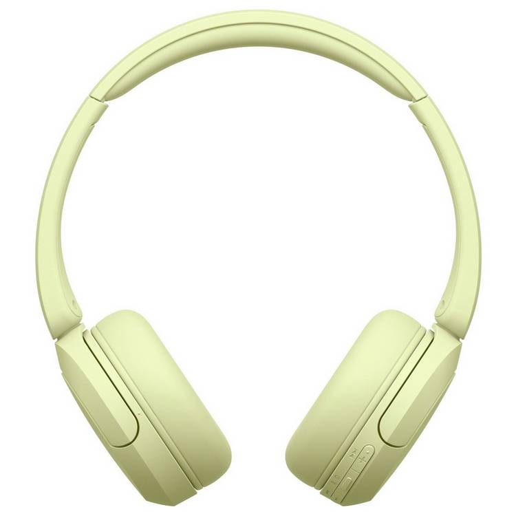 Sony wireless Bluetooth headphones yellow - British product