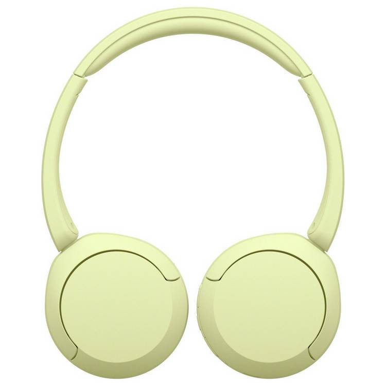 Sony wireless Bluetooth headphones yellow - British product