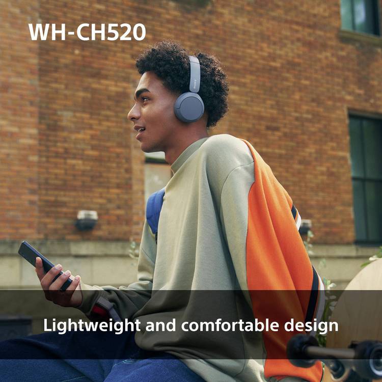 Sony wireless Bluetooth headphones yellow - British product